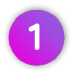 The number one in the brands purple to pink gradient circle.